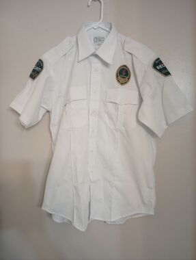 Lion Apparel Vintage 1996 Atlanta Olympic Games Uniform Short Sleeve Dress Shirt